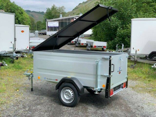 Kofferanhänger TPV KT-EU2 Koffer Anhänger mit Deckel - Silbergrau-