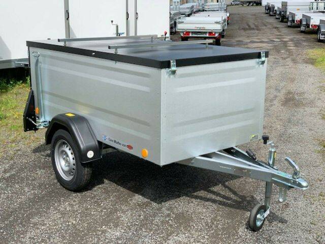 Kofferanhänger TPV KT-EU2 Koffer Anhänger mit Deckel - Silbergrau-