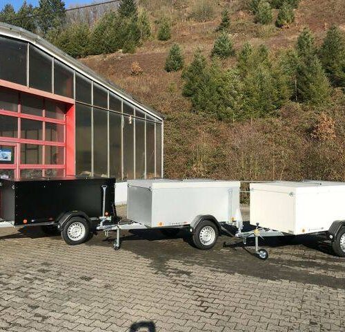 Kofferanhänger TPV KT-EU2 Koffer Anhänger mit Deckel - Silbergrau-