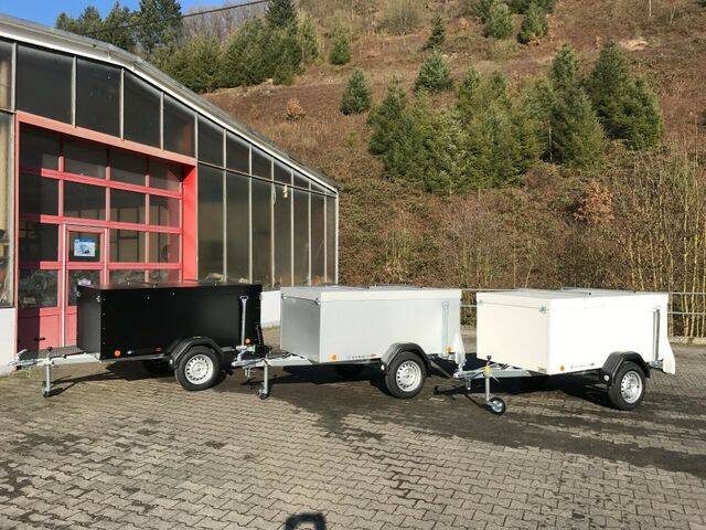 Kofferanhänger TPV KT-EU2 Koffer Anhänger mit Deckel - Silbergrau-