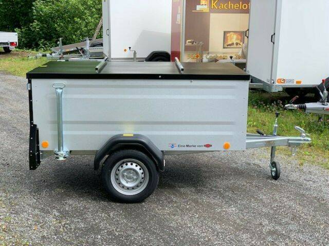 Kofferanhänger TPV KT-EU2 Koffer Anhänger mit Deckel - Silbergrau-