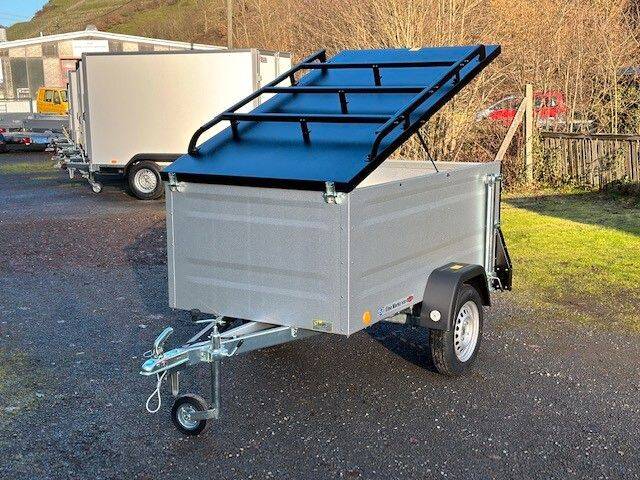 Kastenanhänger TPV KT-EU2 VS Kastenanhänger mit Deckel verstärkt