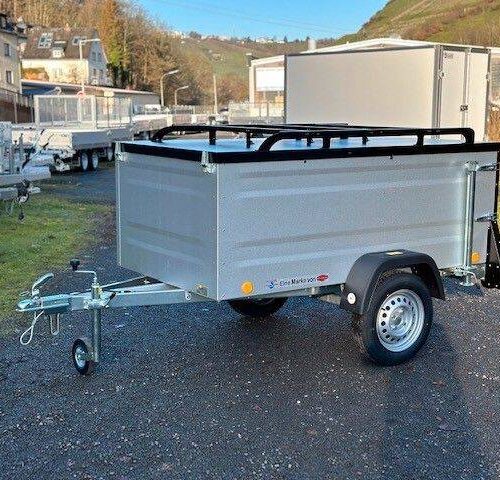 Kofferanhänger TPV KT-EU2 VS Kastenanhänger mit verstärktem Deckel