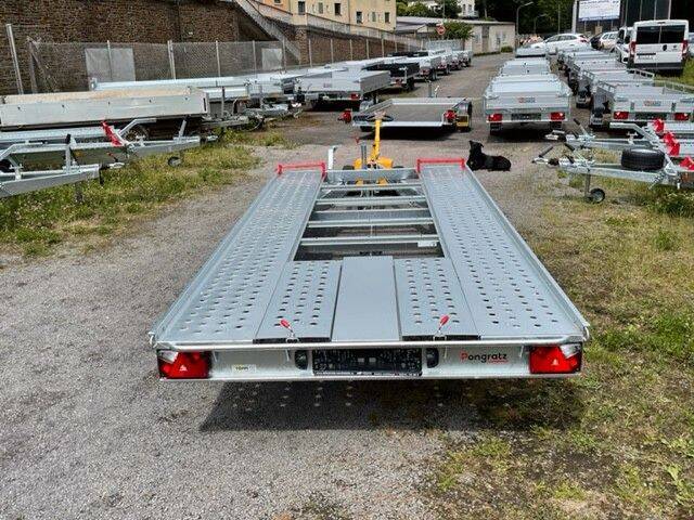 transporter-feuerverzinkt Autotransporter Pongratz L-AT 470 T-K 3.500kg - Kippbar! - 470x202cm