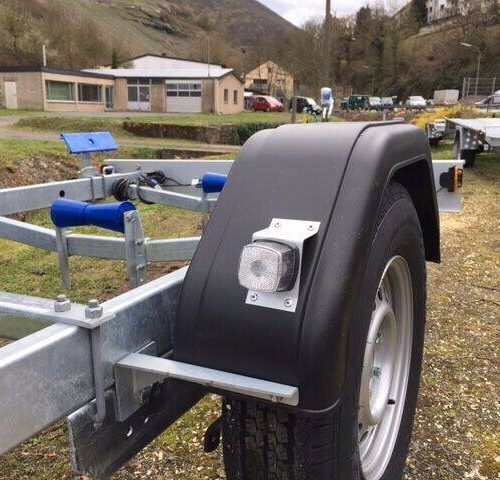 Bootstrailer TPV BA 1300kg mit Seilwinde - eine Marke von Böckmann