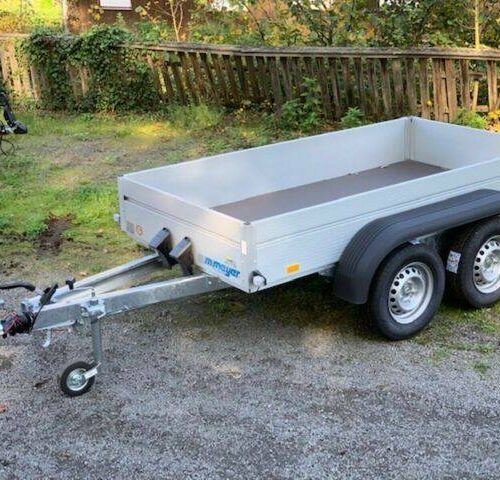 Tieflader WM Meyer BT 2025/126 Alu - Kompakter 2 Achser!