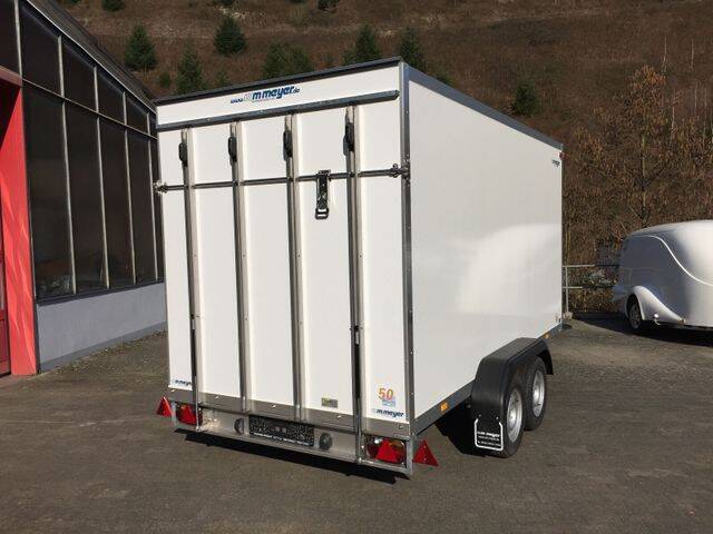 Kofferanhänger WM Meyer AZ 2740/185 S35 - 4 mtr. Koffer mit Heckrampe