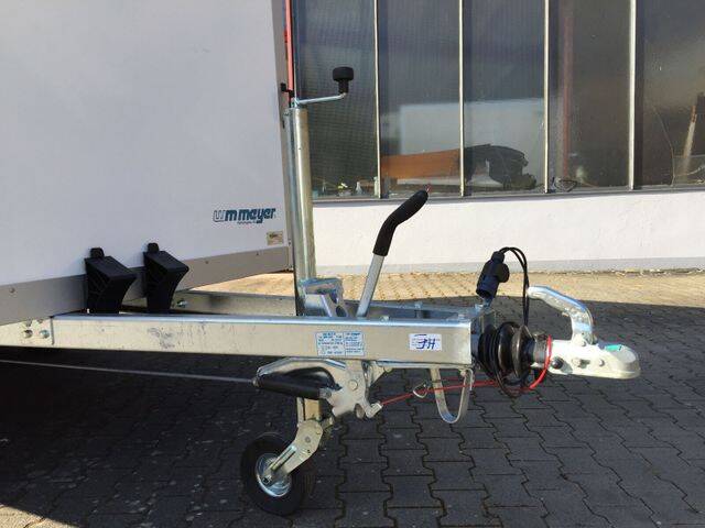 Kofferanhänger WM Meyer AZ 2740/185 S35 - 4 mtr. Koffer mit Heckrampe
