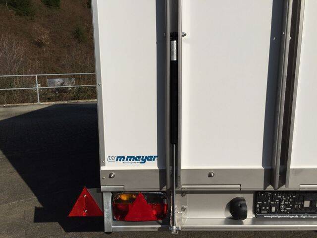 Kofferanhänger WM Meyer AZ 2740/185 S35 - 4 mtr. Koffer mit Heckrampe